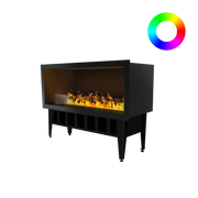 Incanto 1000 Multicolour Built-in Water Vapour Fireplace