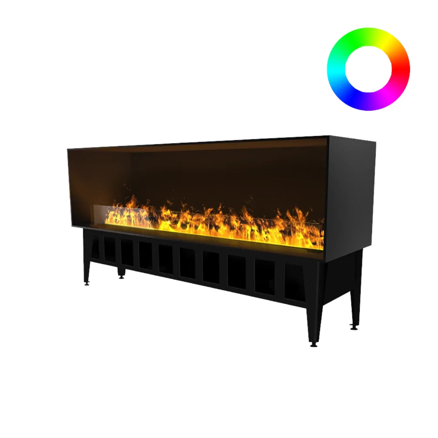 Incanto 1500 Multicolour Built-in Water Vapour Fireplace