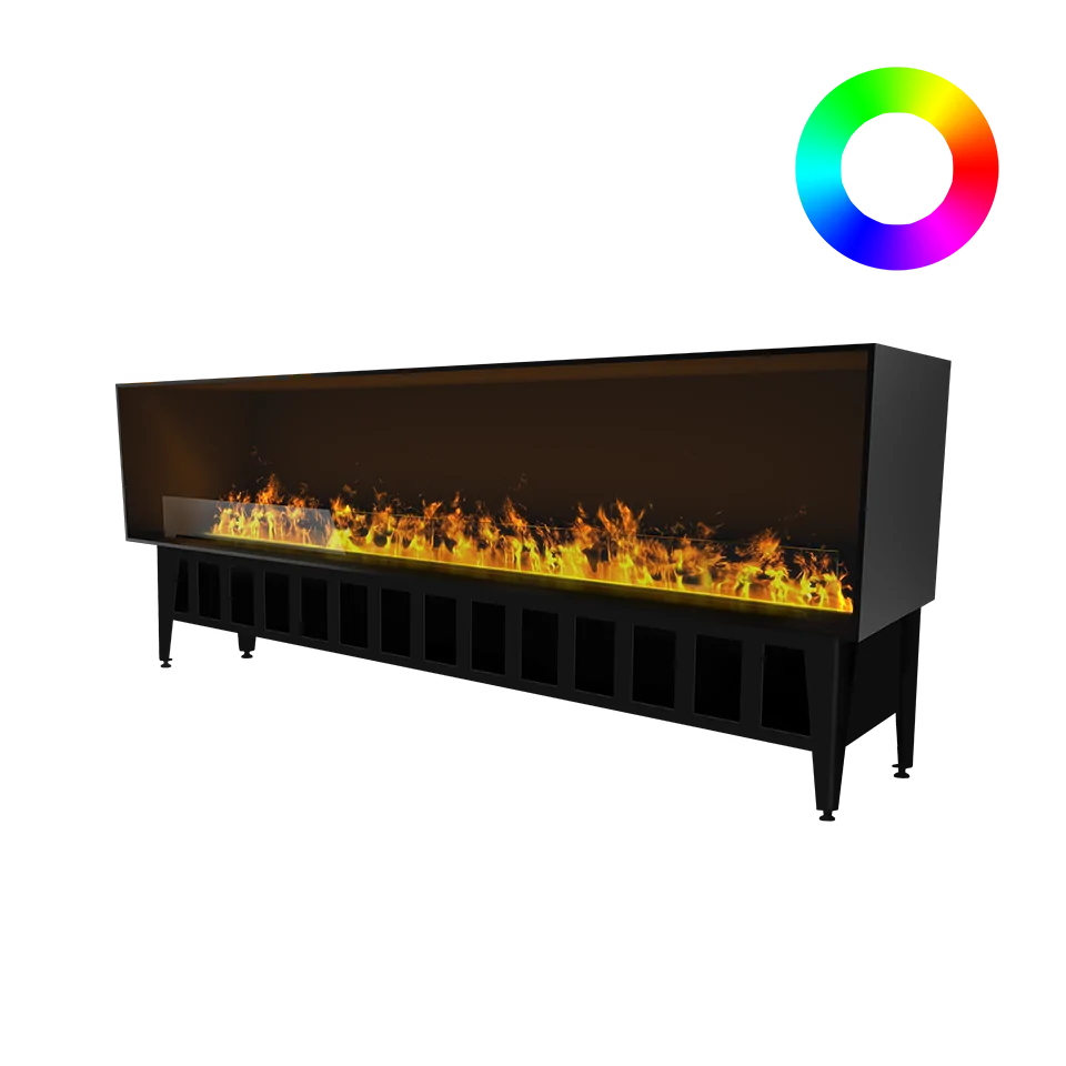 Incanto 2000 Multicolour Built-in Water Vapour Fireplace