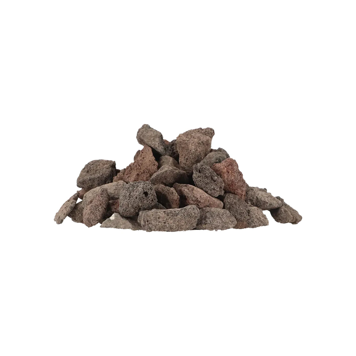 Pedras de lava 3 kg - Para lareiras a gás de exterior e churrasqueiras