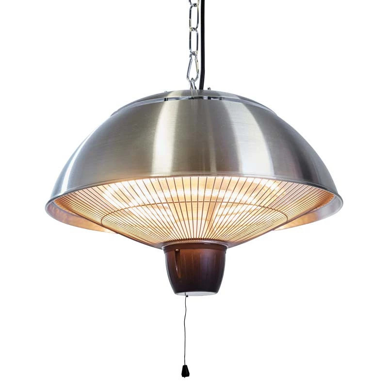 Aquecedor de Exterior Suspenso 600-1500 W, HA, Ø42 cm