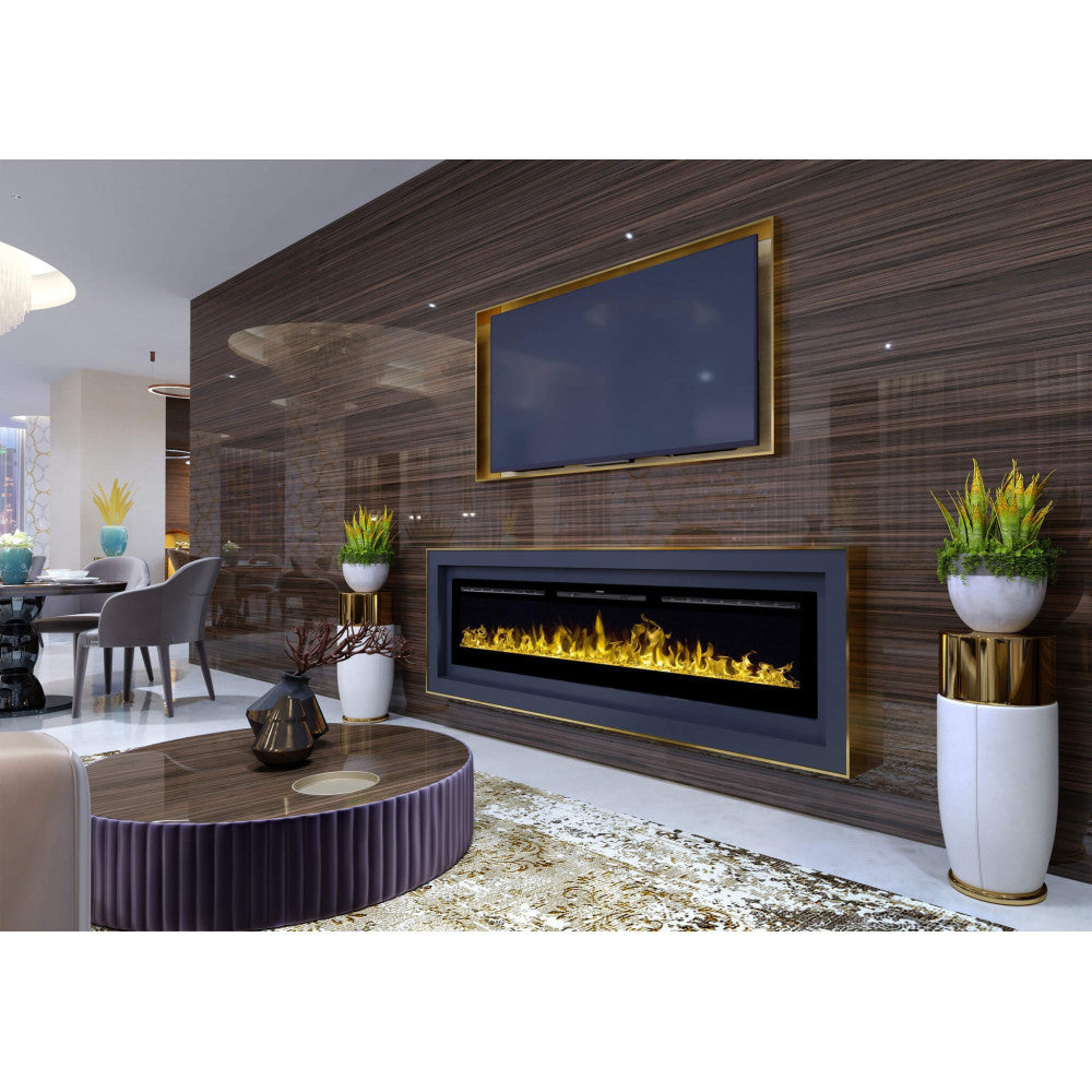 Majestic PRO Wall-Mounted Electric Fireplace 72" (183 cm)