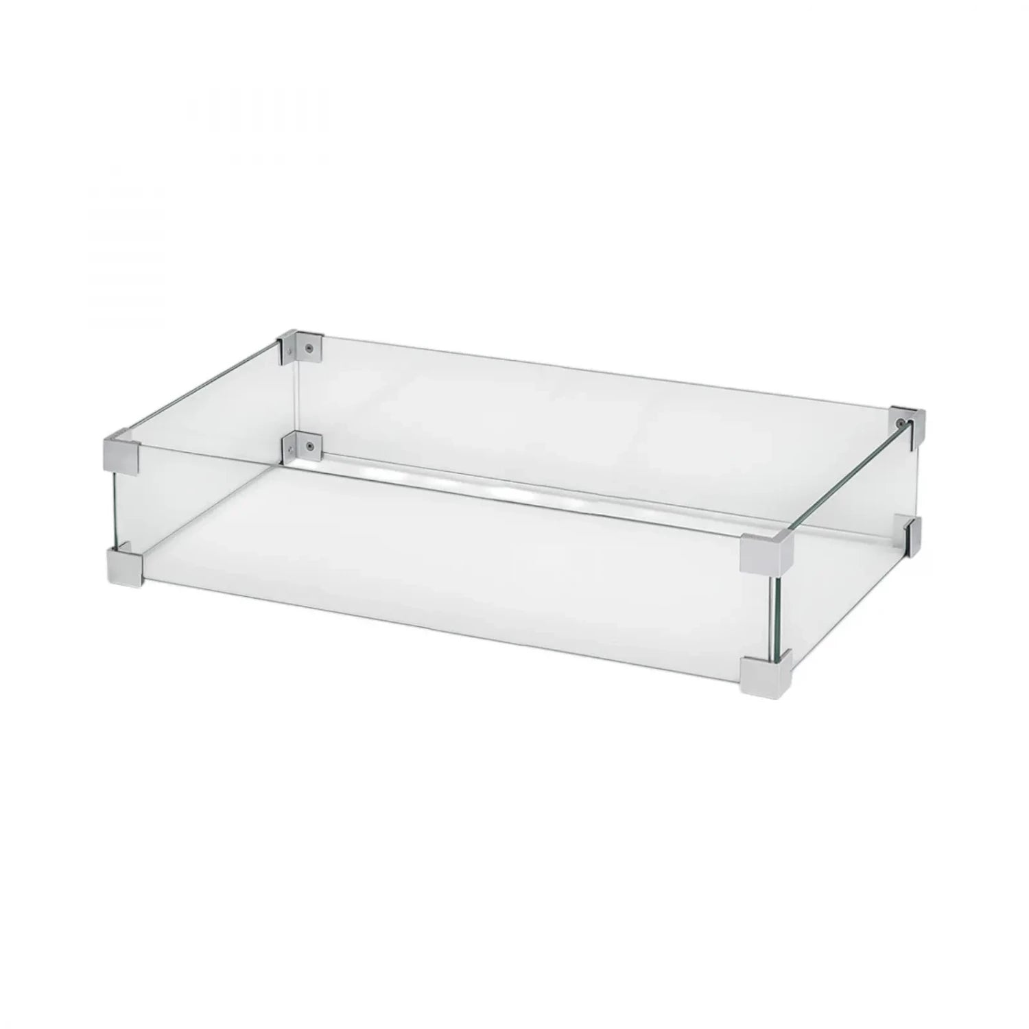 Vidro de Segurança para Queimador de Gás Retangular - 67 cm