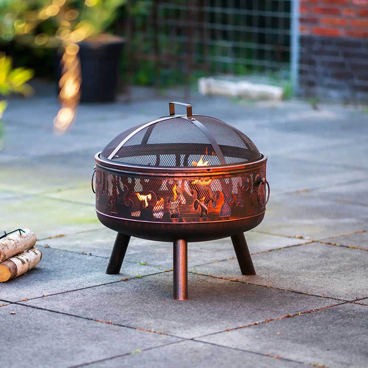 Blazer Firepit com Grelhador