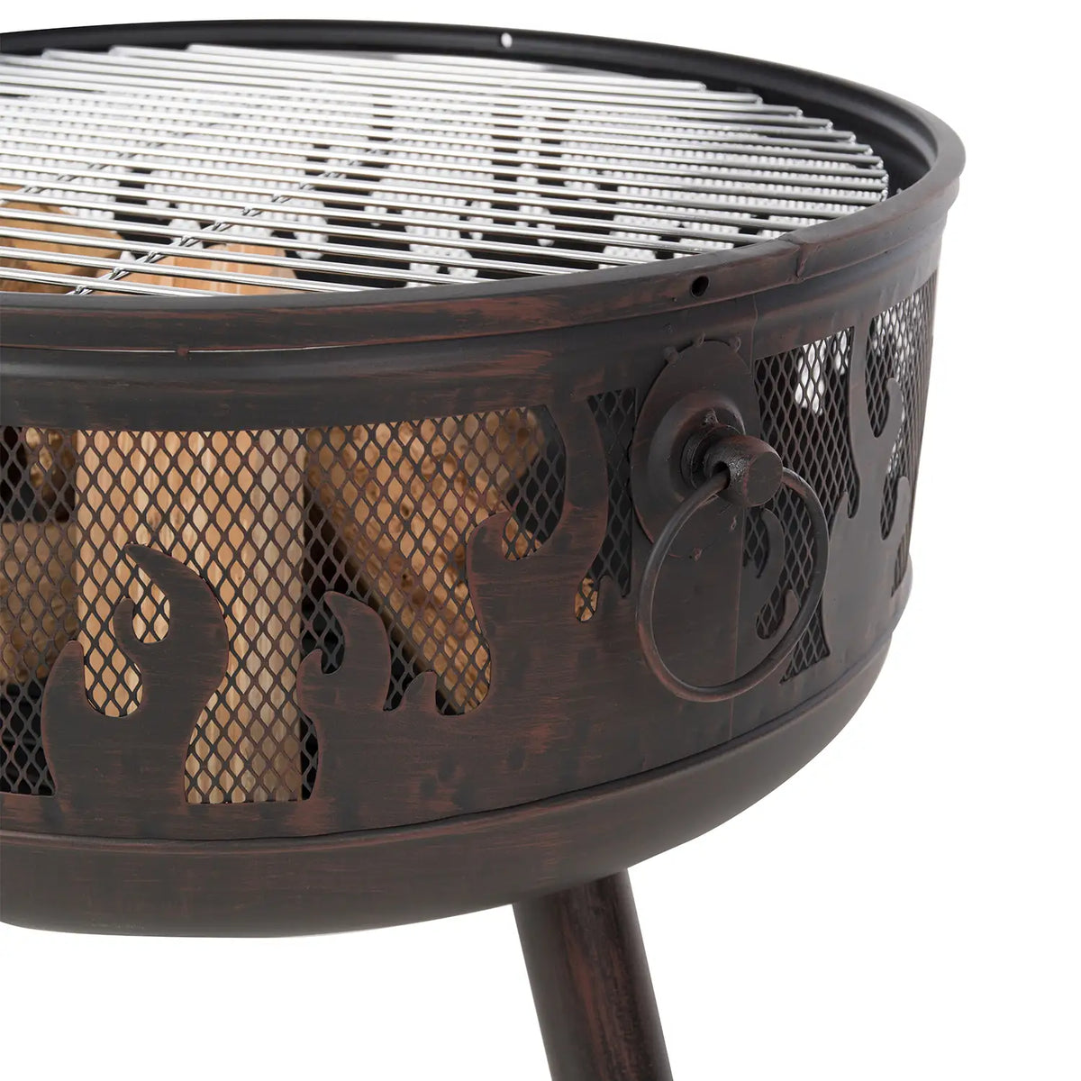 Blazer Firepit com Grelhador