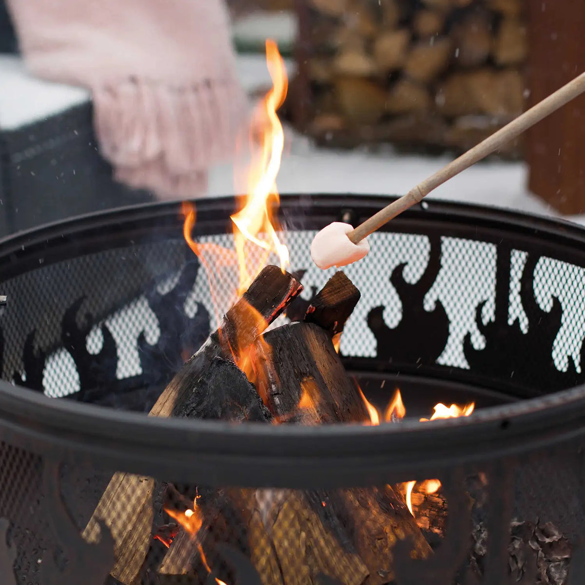 Blazer Firepit com Grelhador