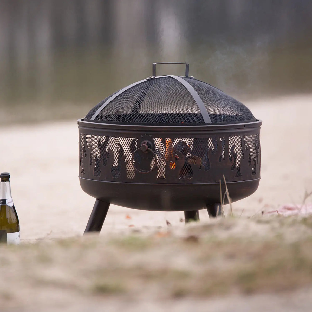Blazer Firepit com Grelhador