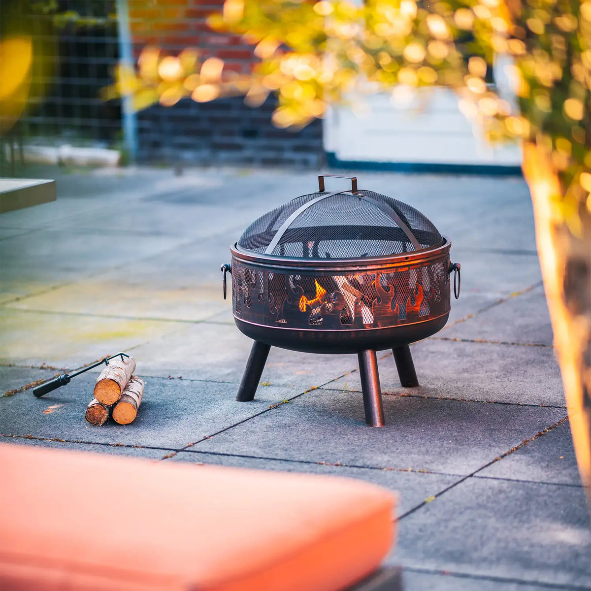 Blazer Firepit com Grelhador