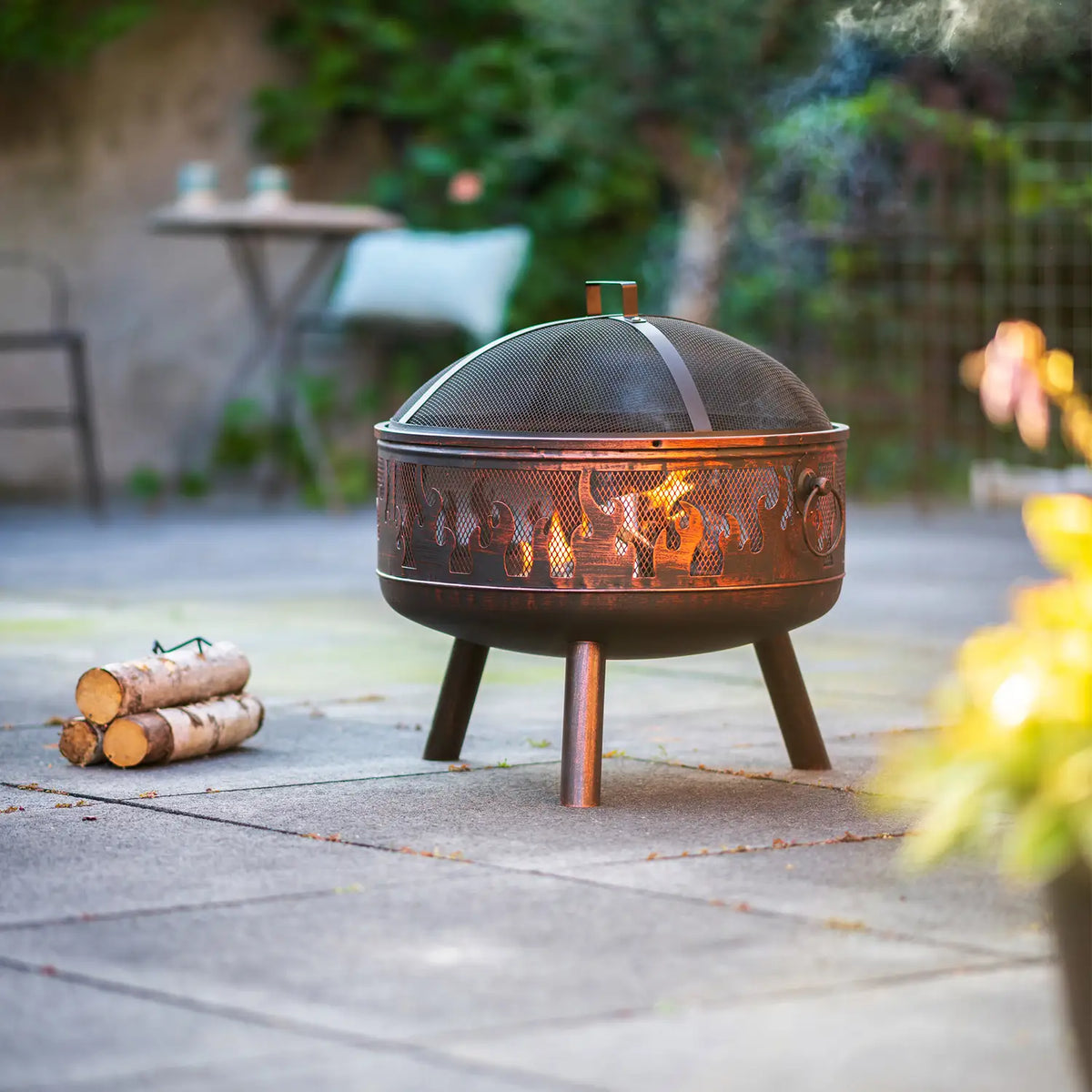 Blazer Firepit com Grelhador