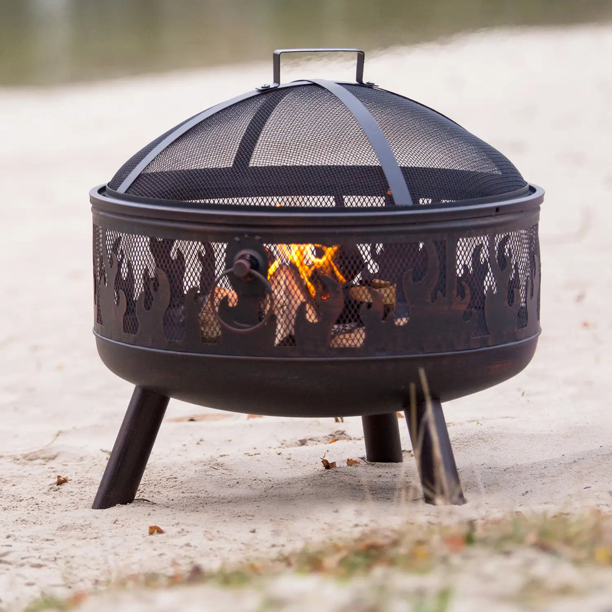 Blazer Firepit com Grelhador