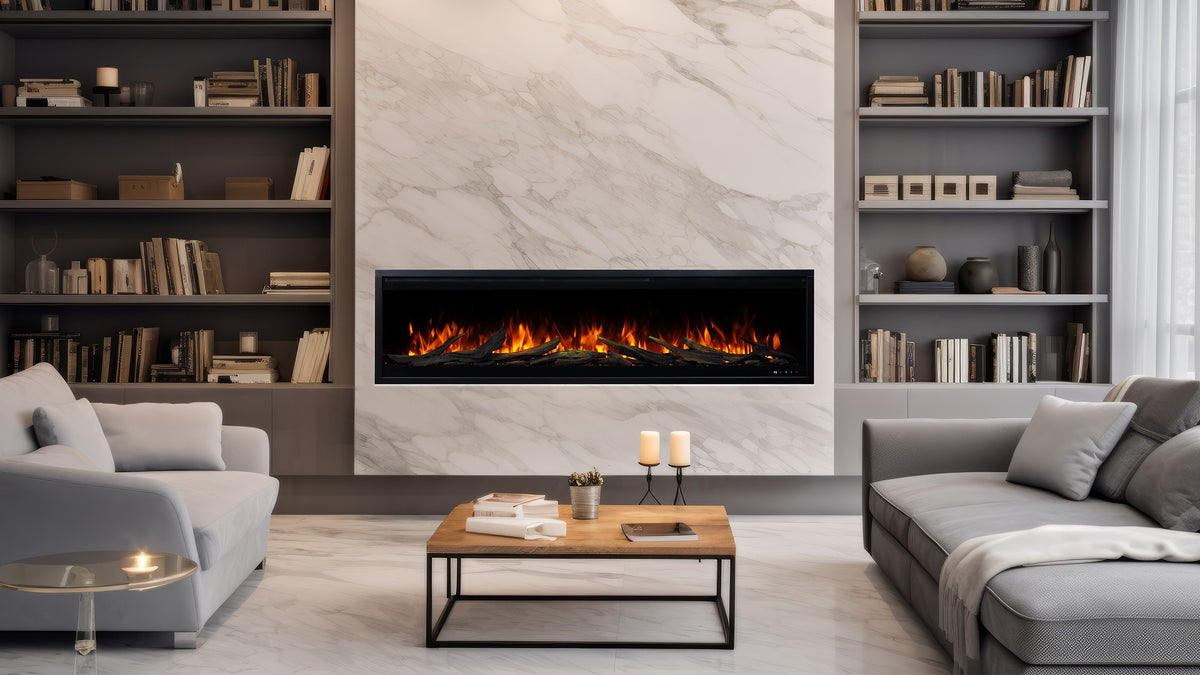 Lareira Elétrica Aflamo Royal 3D 140 cm