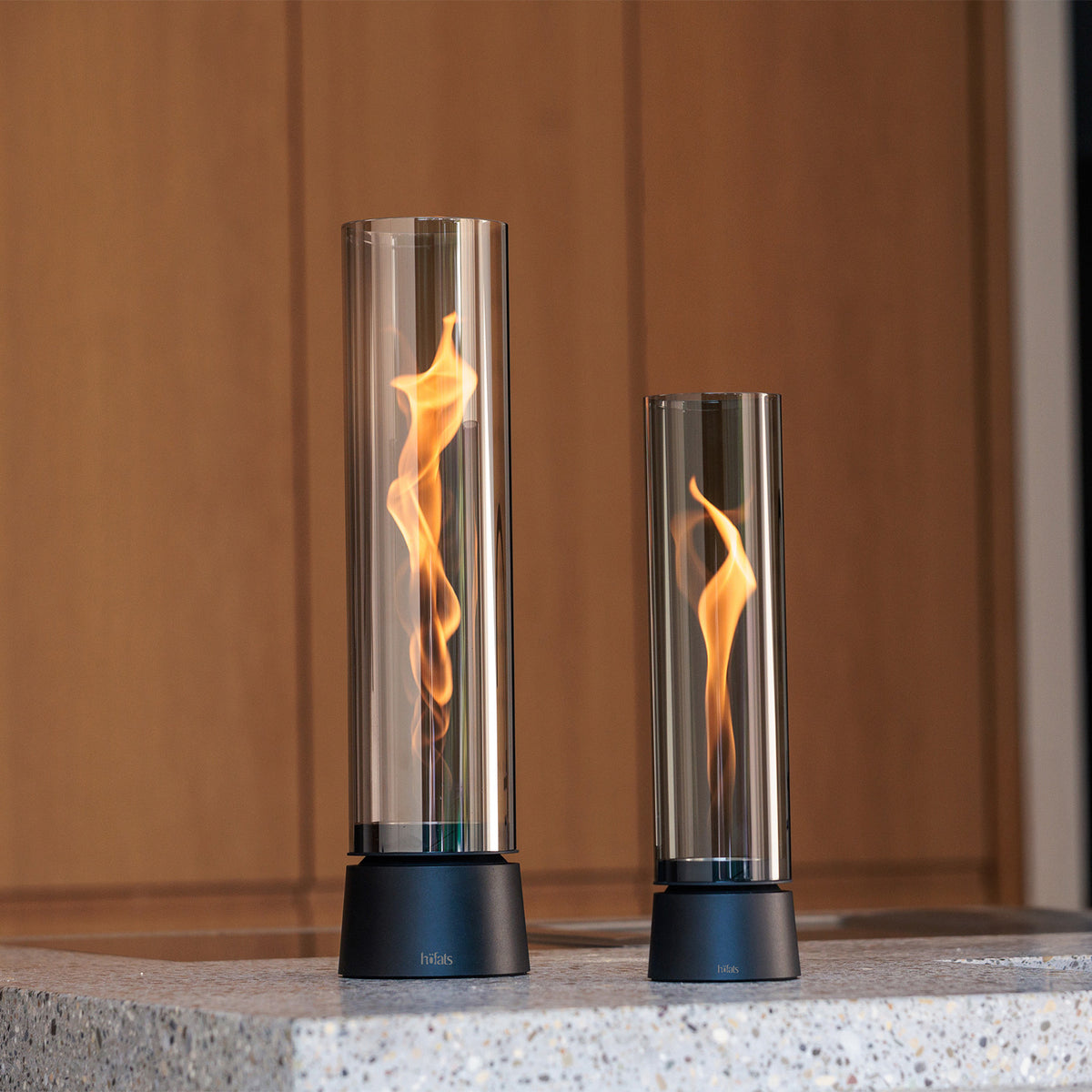 SPIN air 1200 Tabletop Fireplace all black