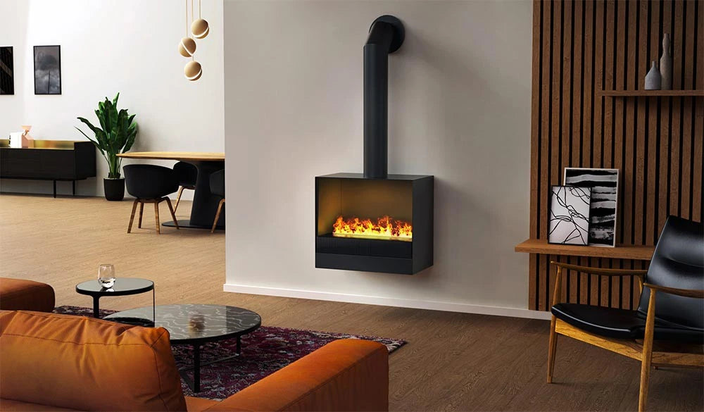 Magic-Fire by Safretti Sogno 500 - Wall-mounted hybrid fireplace