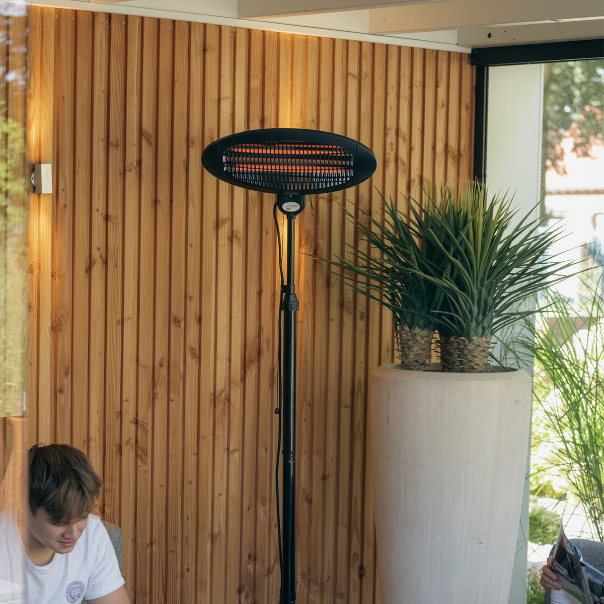 Elektra Freestanding 2000 Watt Patio Heater