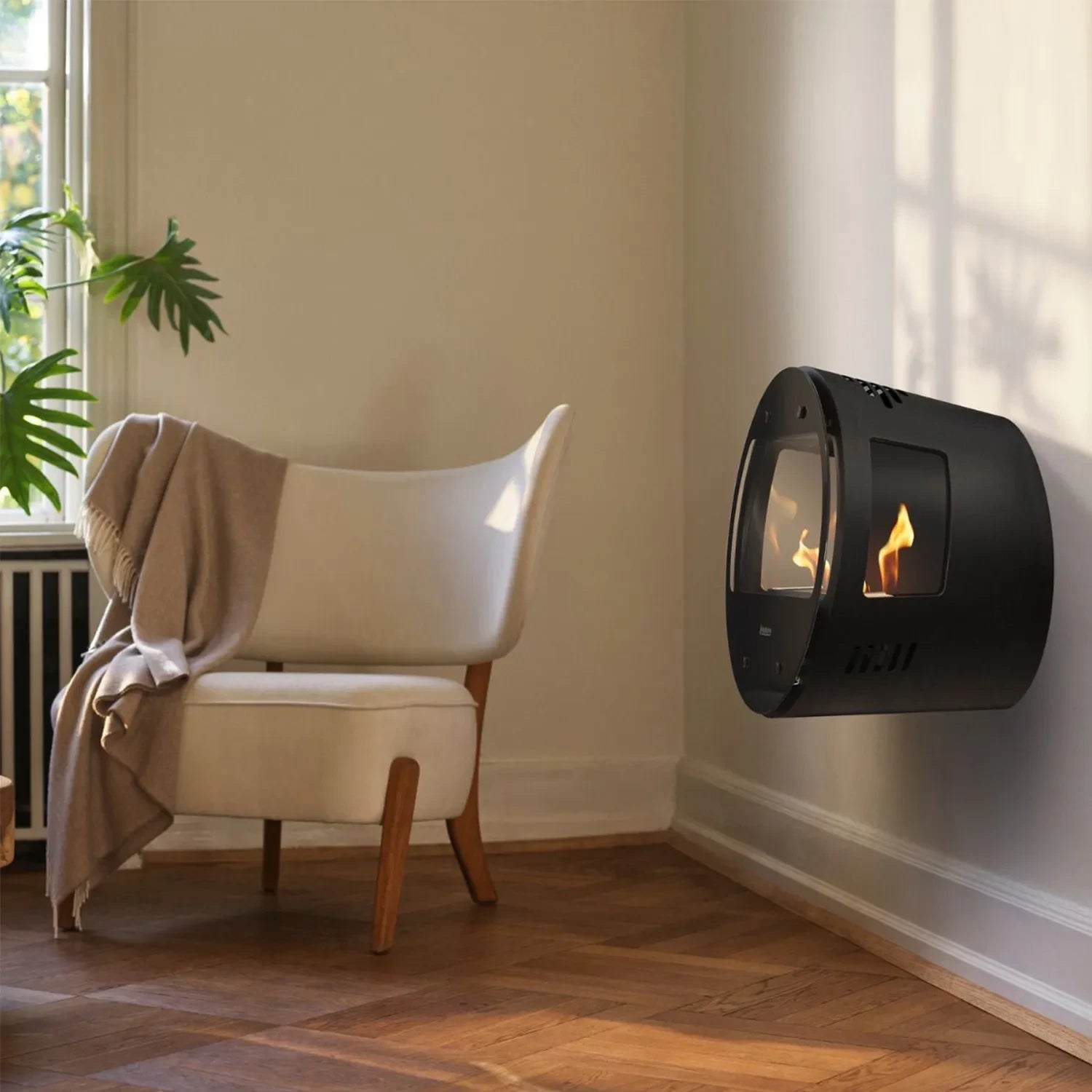 Aduro B1 - Wall-mounted Bioethanol Fireplace