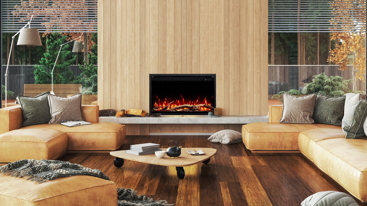 Aflamo 3D Inserto de Lareira Elétrica 31\" (80 × 60 cm)