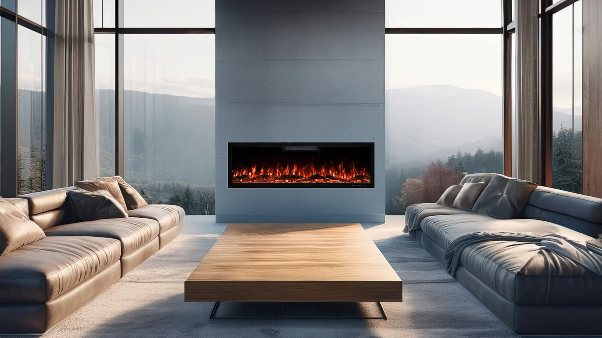Lareira elétrica Aflamo Elite 127 cm