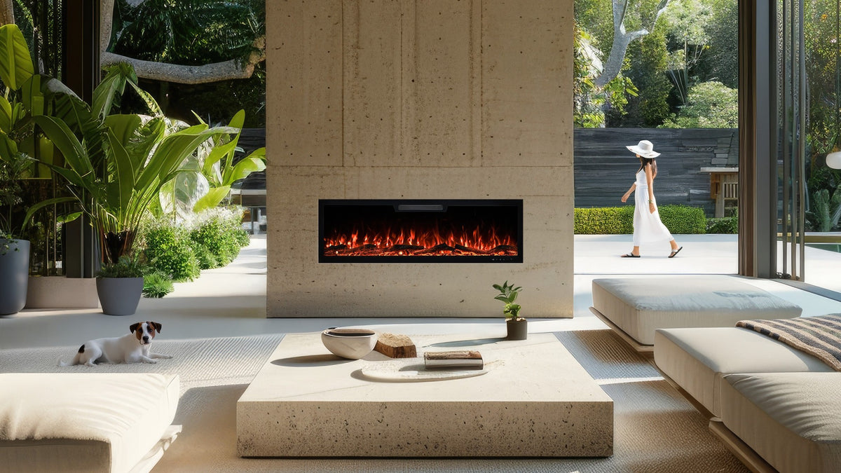 Lareira elétrica Aflamo Elite 127 cm