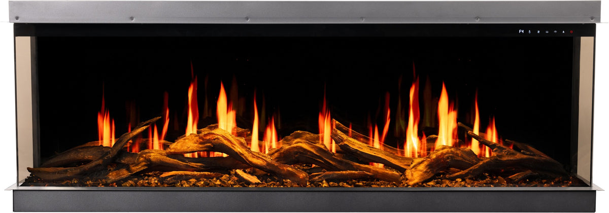 Aflamo Gold 132 cm Lareira Elétrica