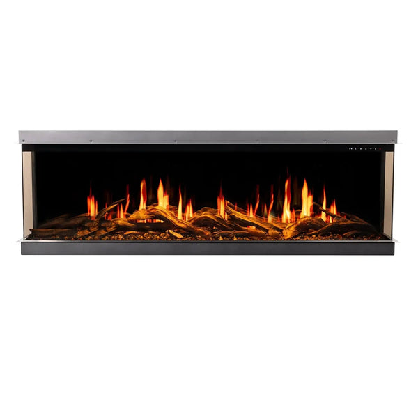 Gold 152 cm - Built-In Electric Fireplace