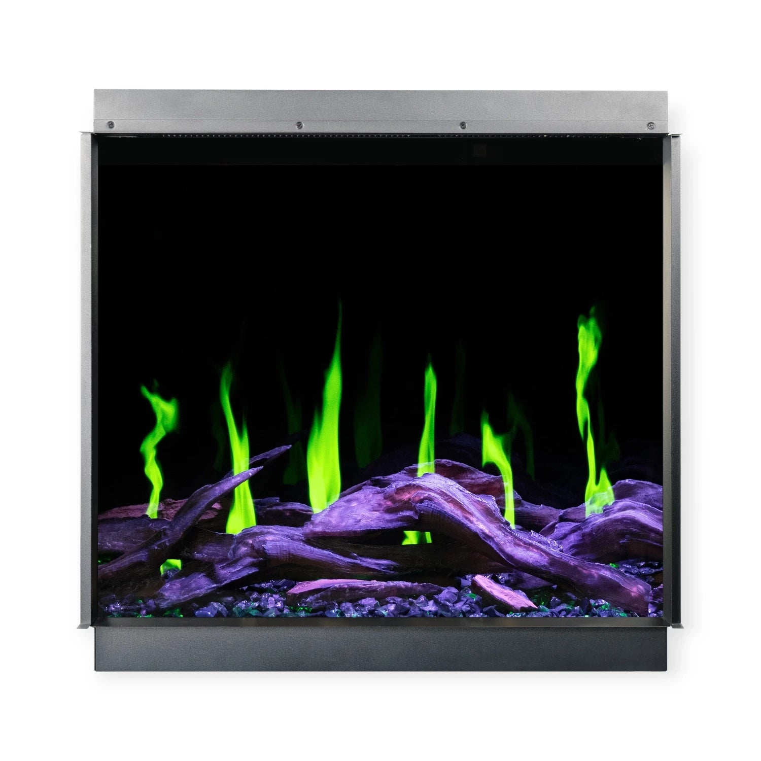Gold 74 cm - Built-In Electric Fireplace