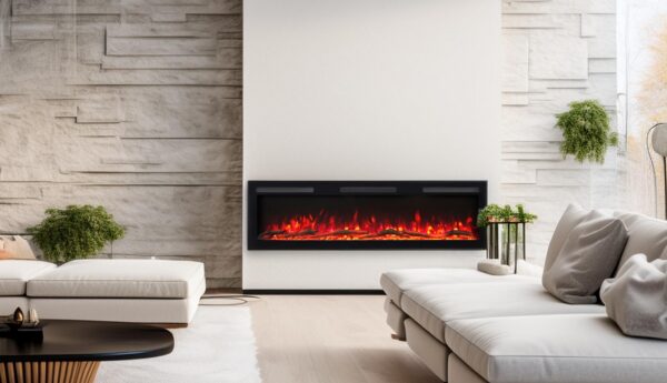 Lareira Elétrica de Parede Majestic PRO 42\" (107 cm)