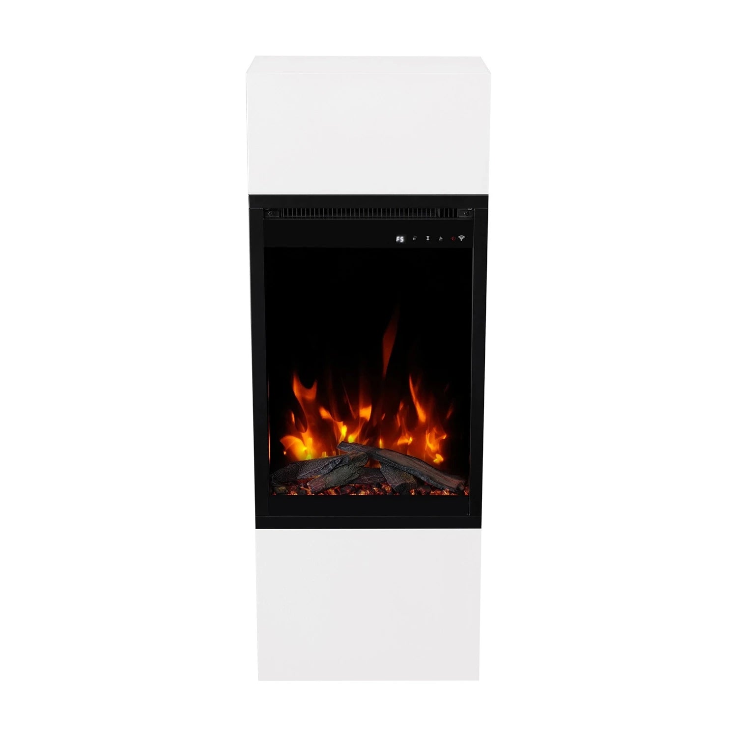 Milos 40 Branco – Lareira Elétrica Independente