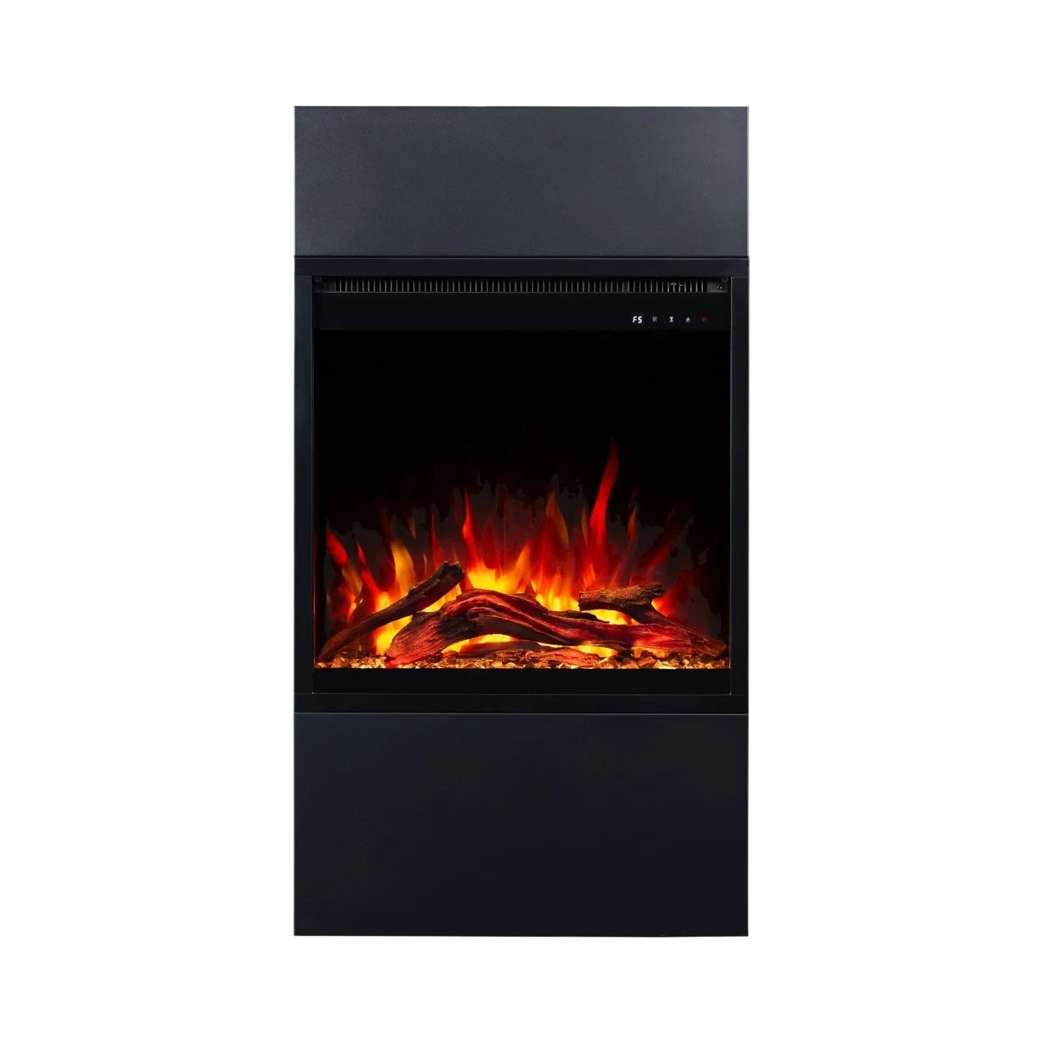 Milos 60 Lareira Elétrica Independente – Preto