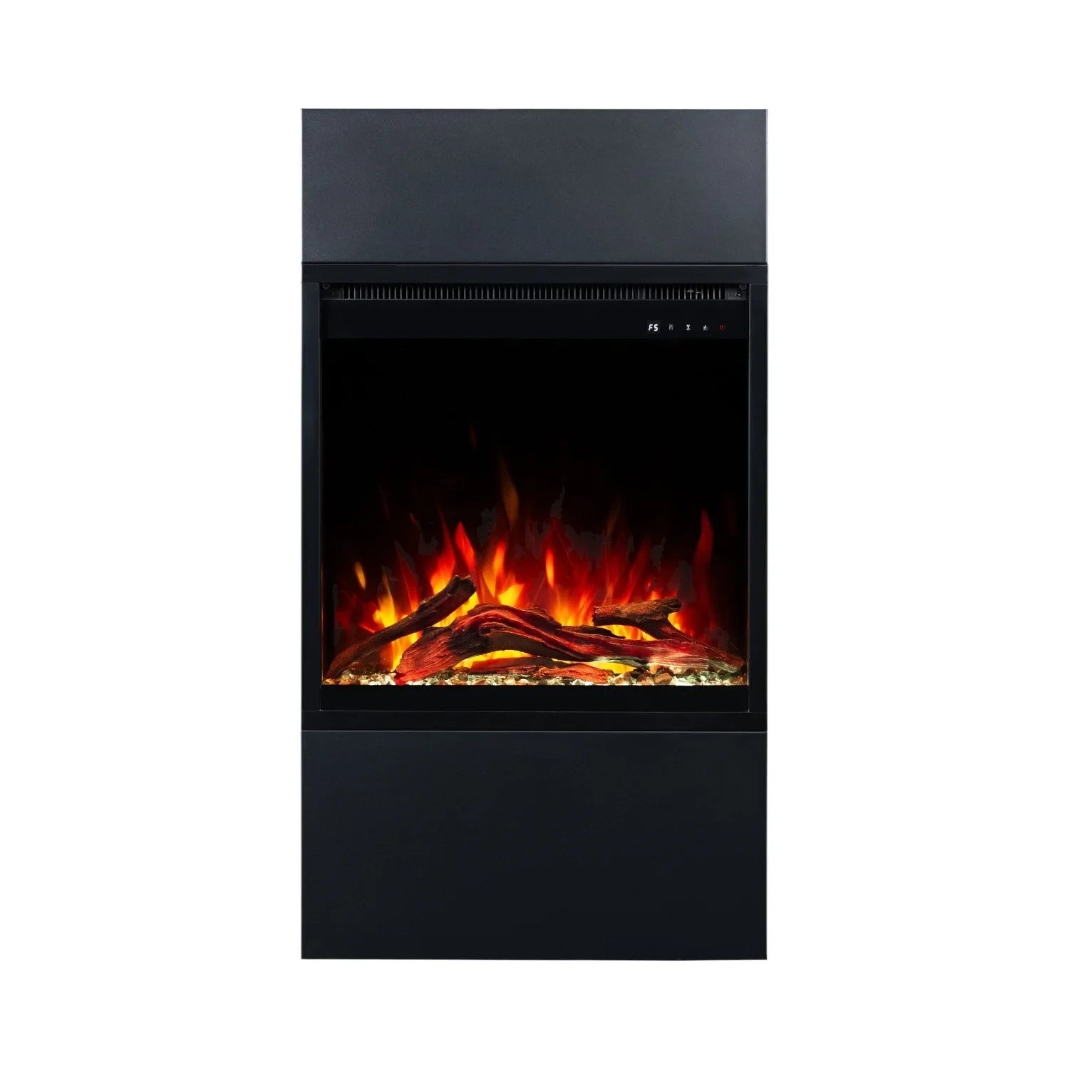 Milos 60 Lareira Elétrica Independente – Preto