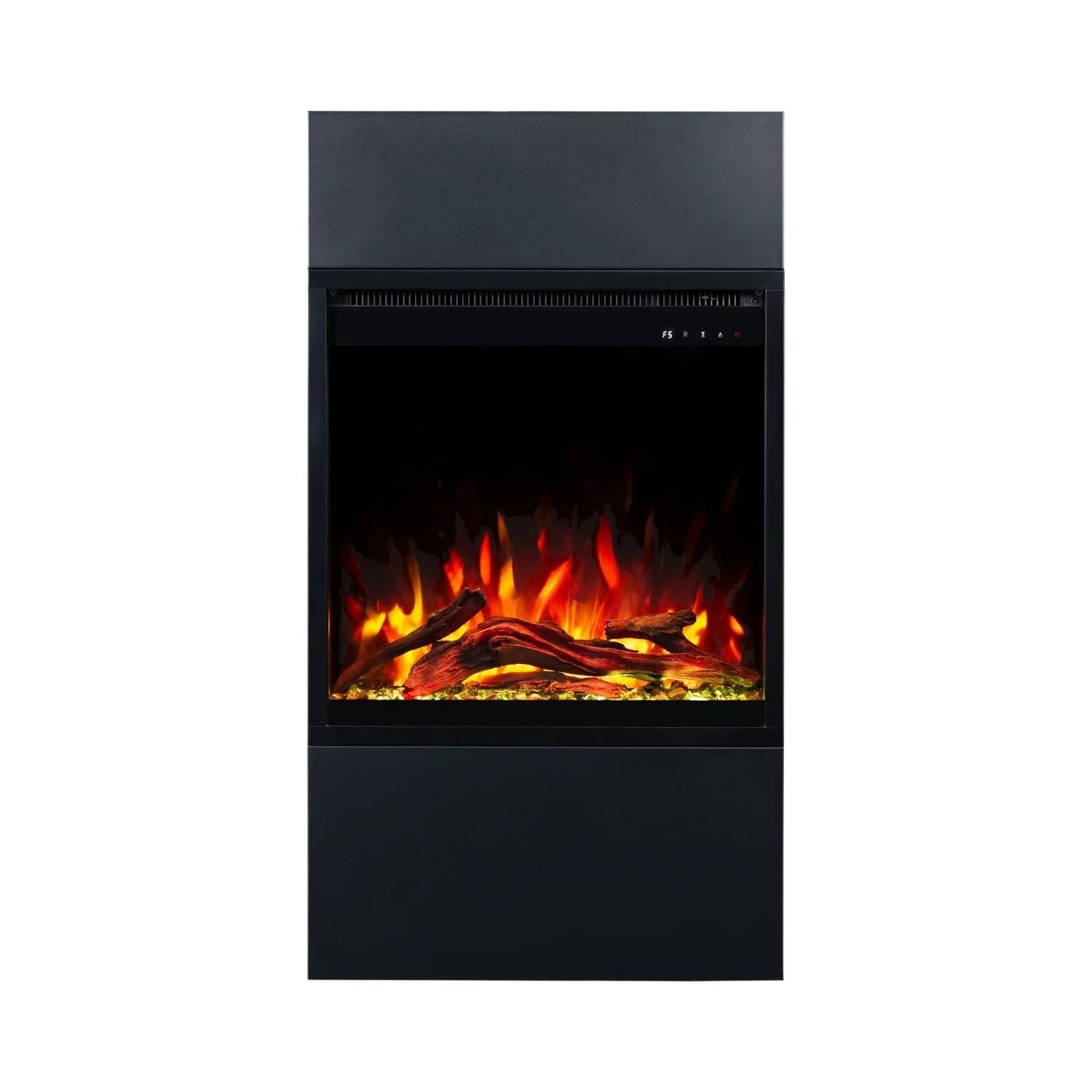 Milos 60 Lareira Elétrica Independente – Preto