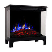 Tower 56 – Freestanding Electric Fireplace with 3-Sided Flame View