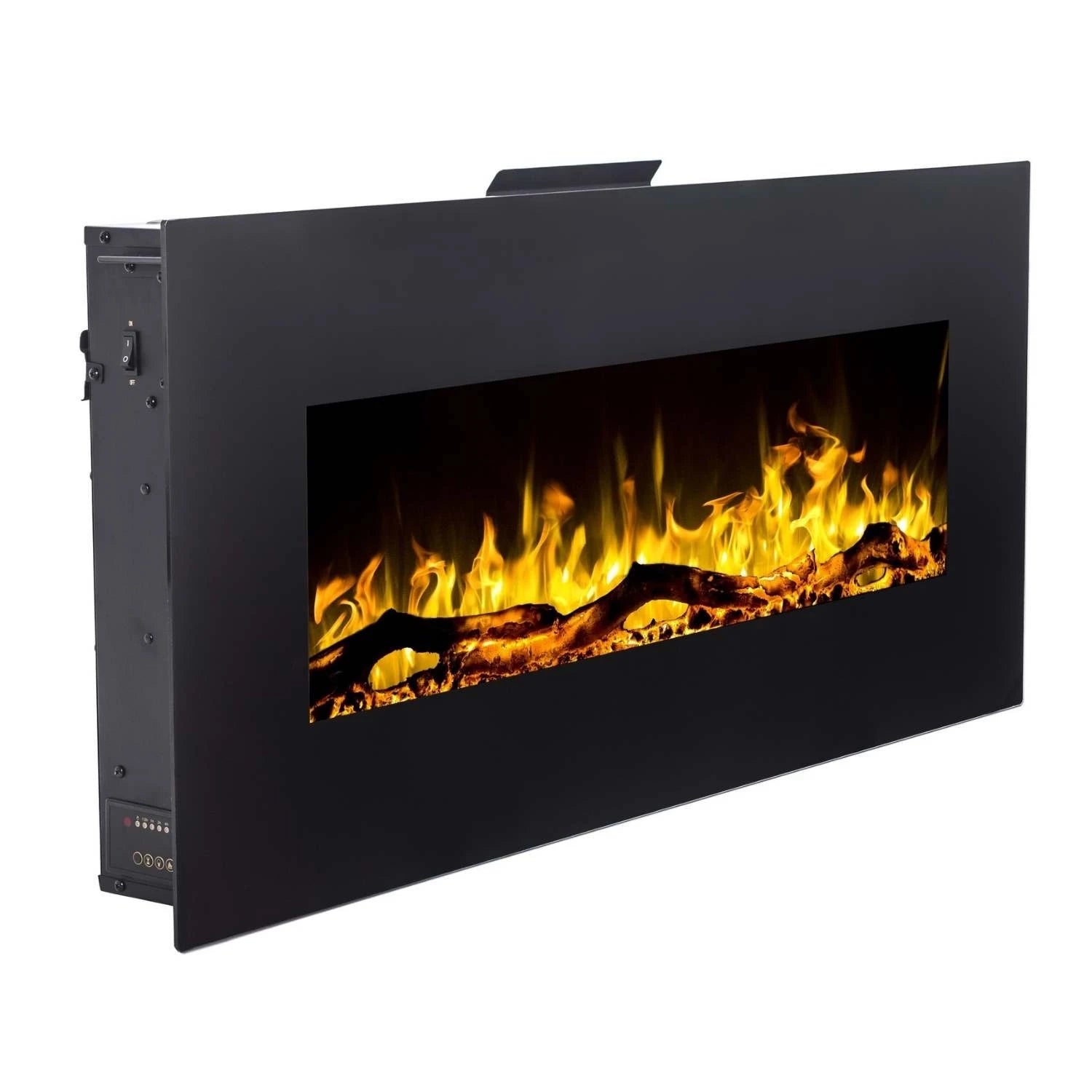 Aflamo Albion 110 cm Lareira Elétrica Preto