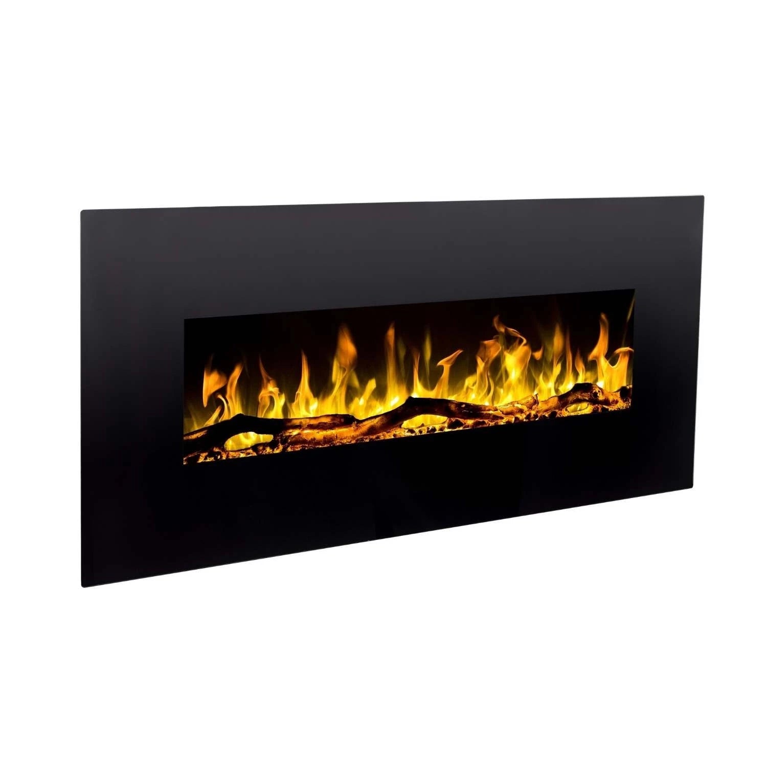 Aflamo Albion 128 cm Lareira Elétrica Preta