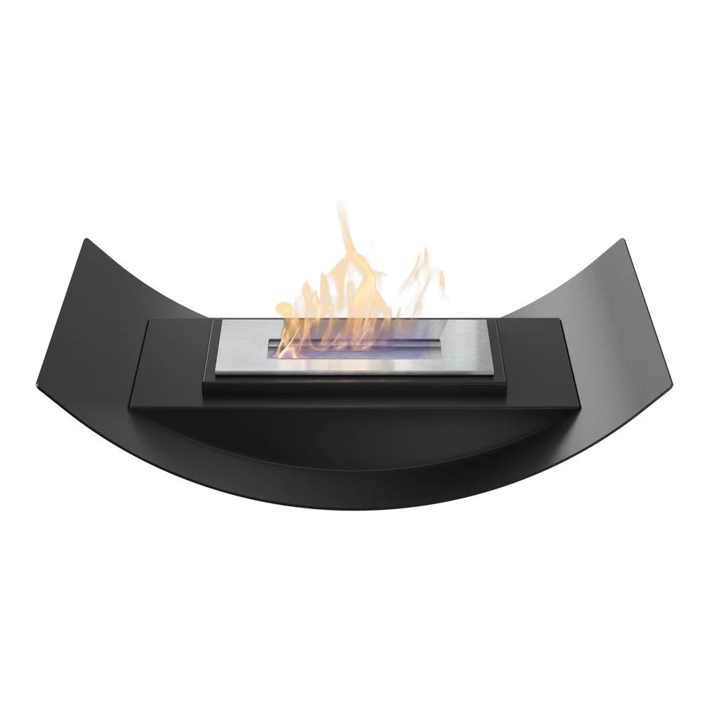 Arc Mini - Lareira a Bioetanol Curvada de Mesa