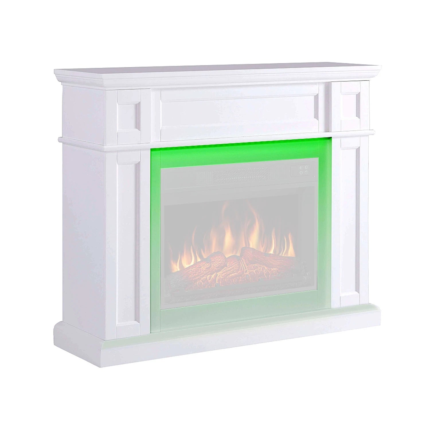 Comprar Moldura Linz Branca – Com Iluminação LED Ambiente | ArtiFlame