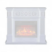 Toscana Fireplace Mantel - White (Frame Only)