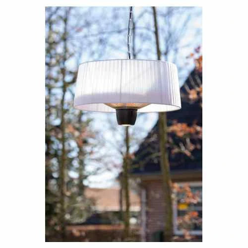 Artix Hanging White 1500 Watt Patio Heater