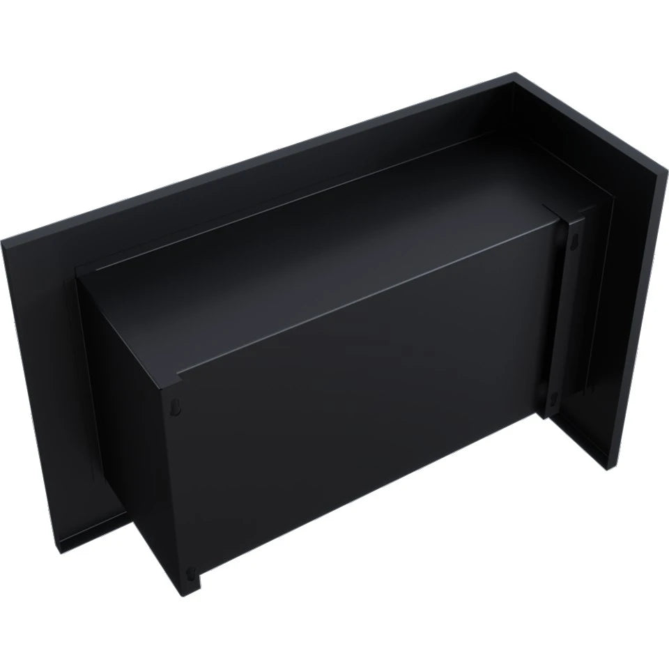 Corner bio fireplace 70 cm (left)