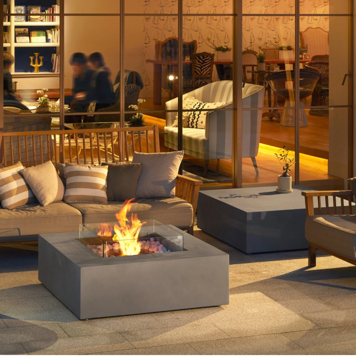 Base 40 Bioethanol Fire Pit