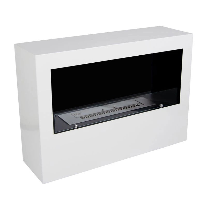 Lareira a Bioetanol - 1 Face - Branco