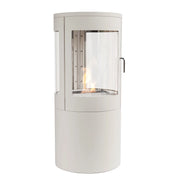 Columbus White - Bioethanol Stove with 360 view