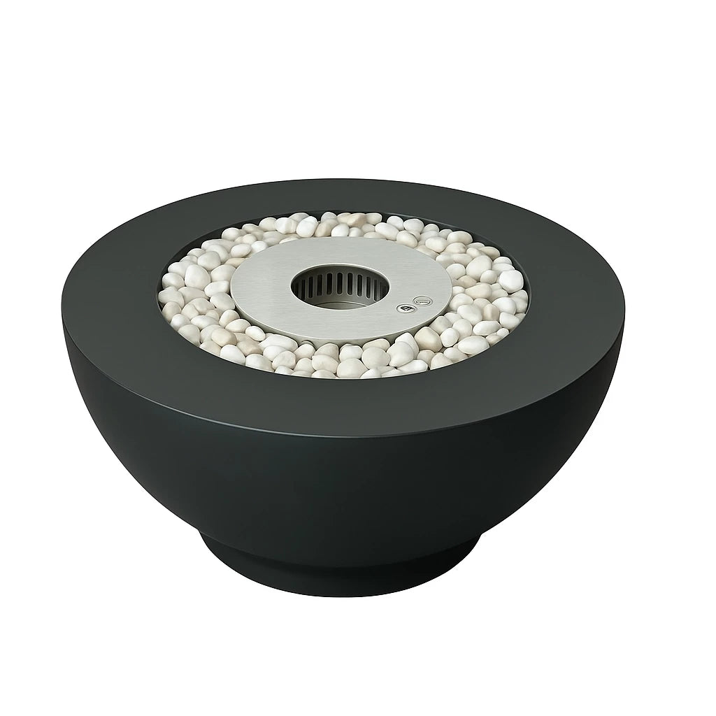 Circula Bioethanol Fire Pit - Black