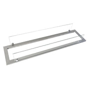Moldura de Aço e Vidro para Queimador Superior de 100 cm