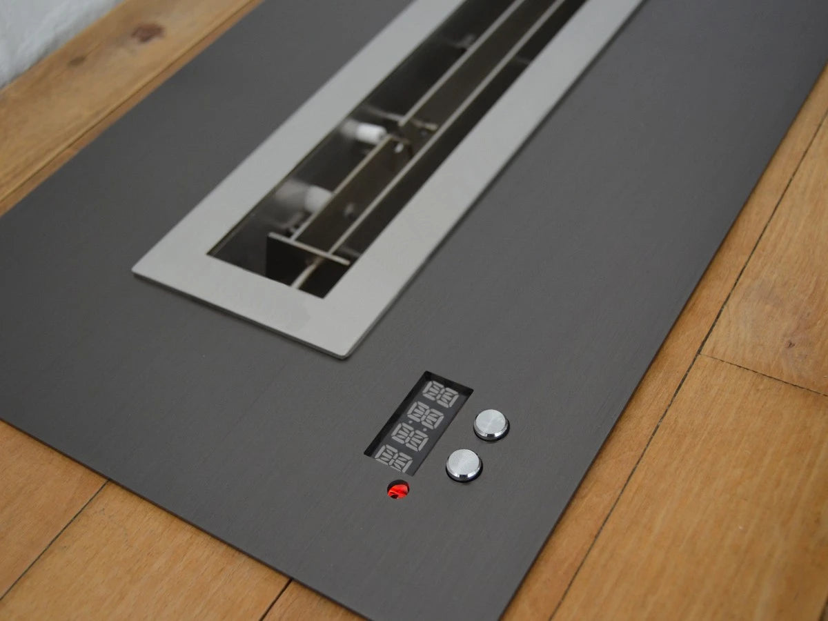 Automatic remote controlled burner 82 cm