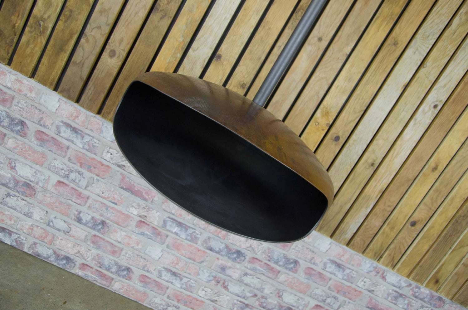 Hein and Haugaard Oxide UFO-50 ceiling-mounted bio fireplace
