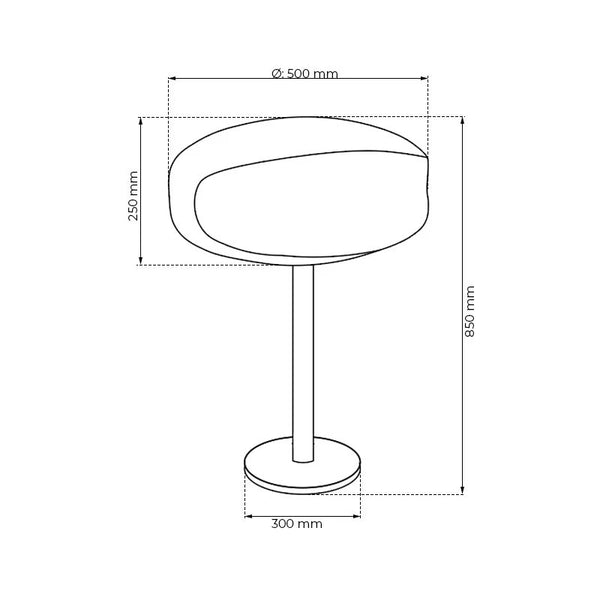 New York UFO-50 Freestanding Bio Fireplace