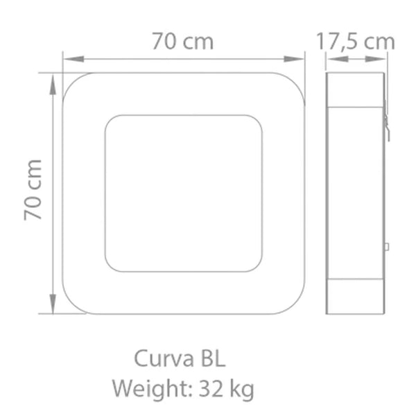 Safretti Curva BL - Black