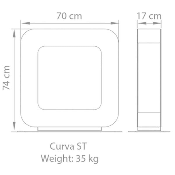 Safretti Curva ST - Black
