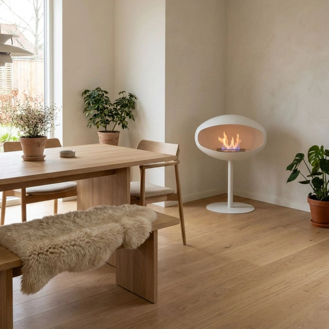 Cocoon Pedestal - Branco