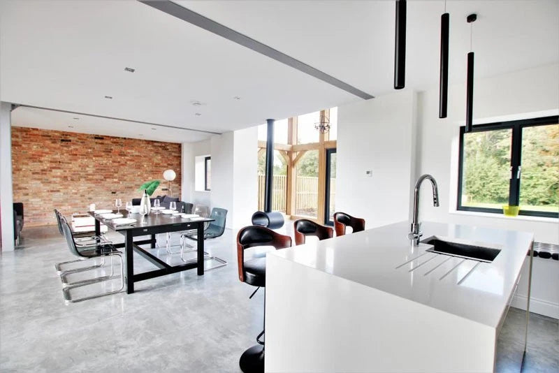 Toronto - Lareira a Bioetanol Suspensa no Tecto - 2 Faces